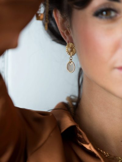 Boucles d'oreilles Taïna 5 - Collection Taïna Lavoie